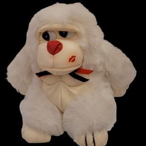 M S Toy Gorilla Plush 8" Kiss on Cheek Valentines